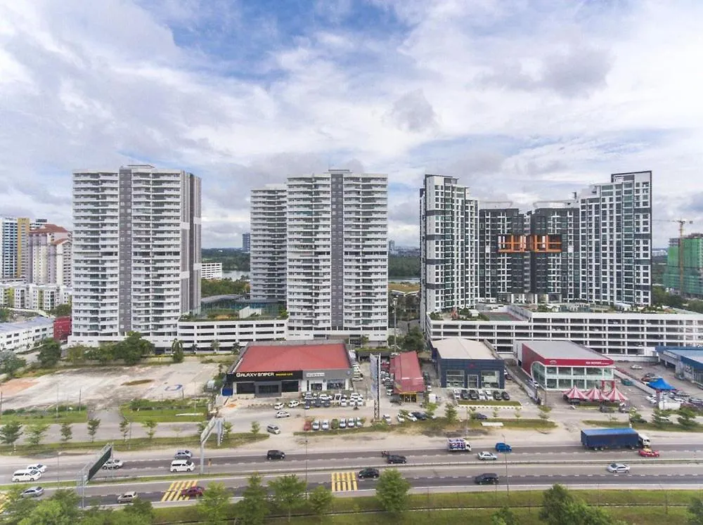 아파트 Mid Valley Ciq Lake View 3Bedroom Muji Style 조호르 바루 말레이시아